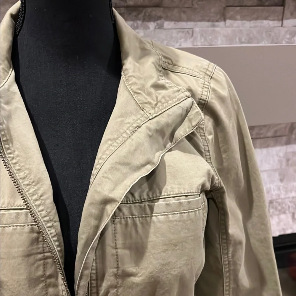 J Crew military green utility jacket size XS